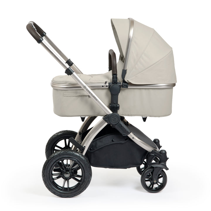 Ickle Bubba Stomp Luxe Elements Edition 16 Piece Travel Bundle with Nimbus i-Size 180° Spin and Radial i-Size Plus 360° Spin Car Seats & ISOFIX Bases, Moonbeam - image 3