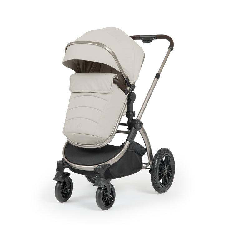 Ickle Bubba Stomp Luxe Elements Edition 16 Piece Travel Bundle with Nimbus i-Size 180° Spin and Radial i-Size Plus 360° Spin Car Seats & ISOFIX Bases, Moonbeam - image 5
