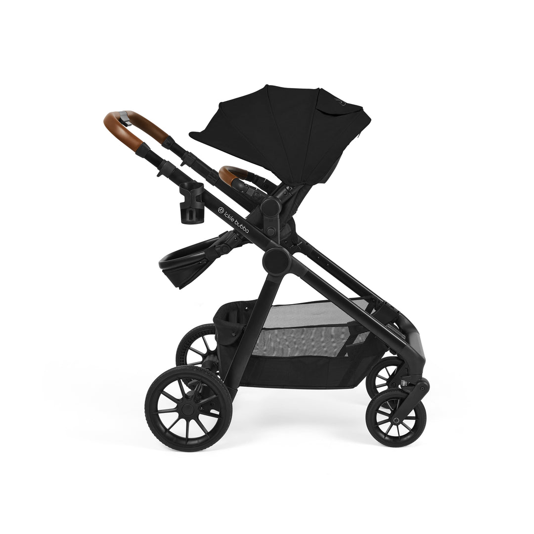 Ickle Bubba Virgo Growing Family 14 Piece Travel System with i-Size Nimbus Car Seat & Spin ISOFIX Base, Black - image 4