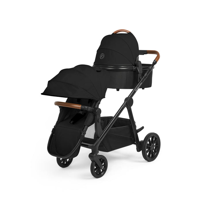 Ickle Bubba Virgo Growing Family 14 Piece Travel System with i-Size Nimbus Car Seat & Spin ISOFIX Base, Black - image 8