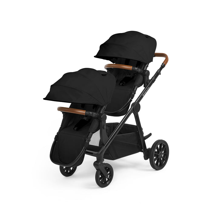Ickle Bubba Virgo Growing Family 14 Piece Travel System with i-Size Nimbus Car Seat & Spin ISOFIX Base, Black - image 9