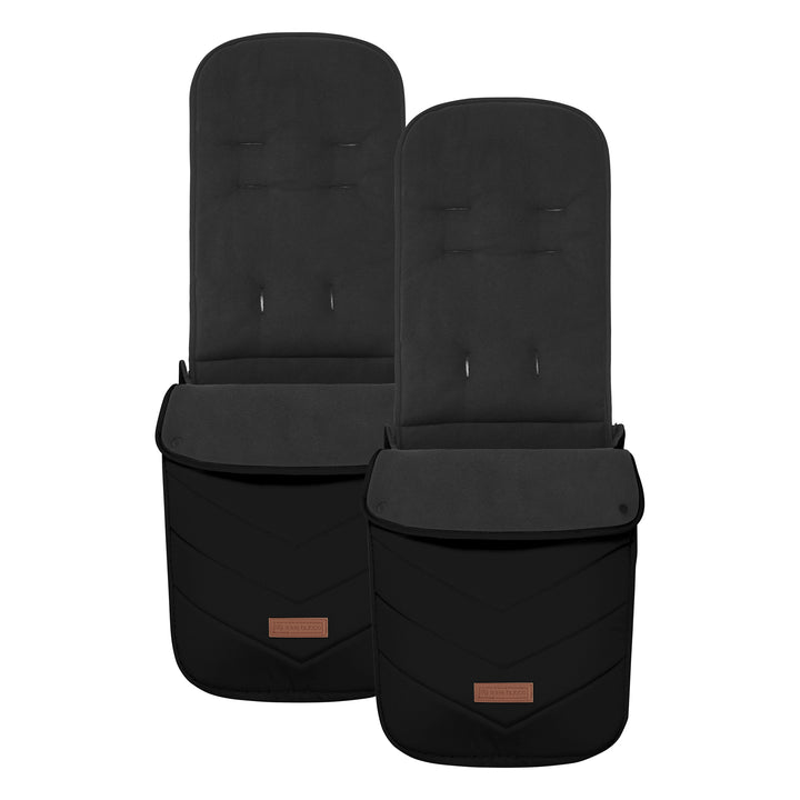 Ickle Bubba Virgo Growing Family 14 Piece Travel System with i-Size Nimbus Car Seat & Spin ISOFIX Base, Black - image 14
