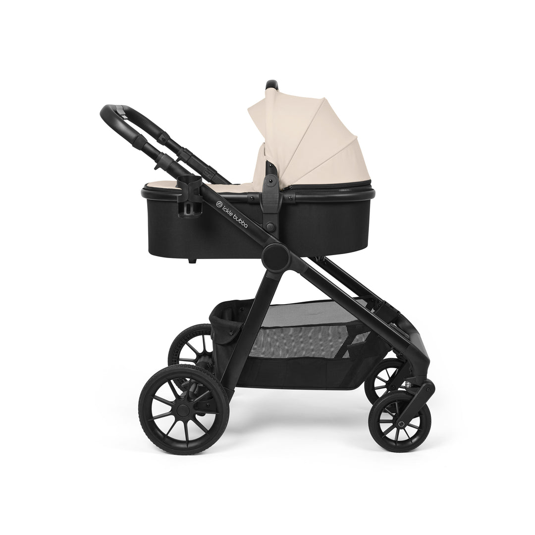 Ickle Bubba Virgo Growing Family 14 Piece Travel System with i-Size Nimbus Car Seat & Spin ISOFIX Base, Stone - image 2