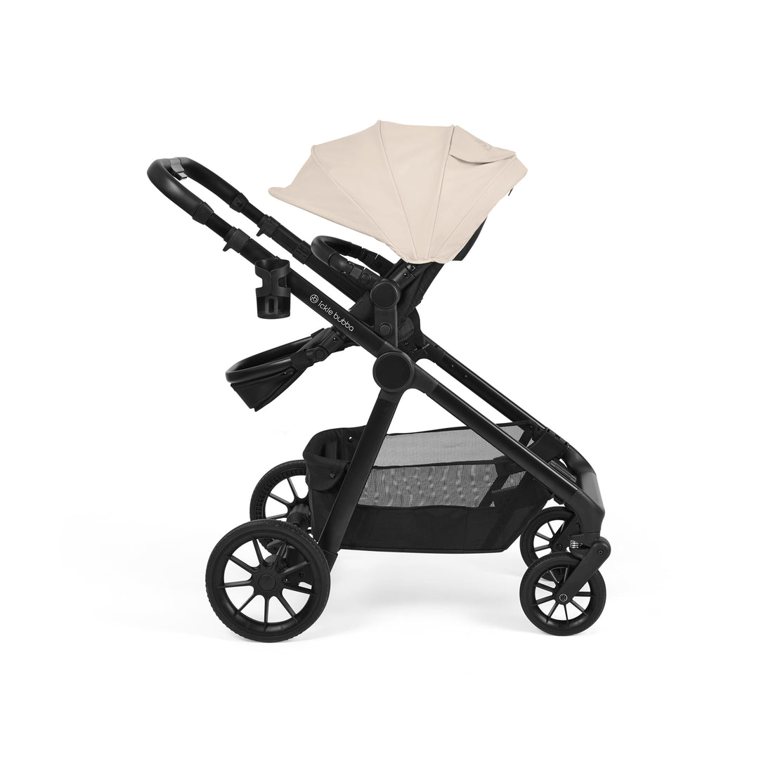 Ickle Bubba Virgo Growing Family 14 Piece Travel System with i-Size Nimbus Car Seat & Spin ISOFIX Base, Stone - image 4