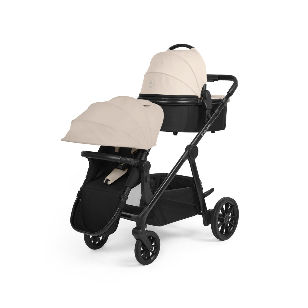 Ickle Bubba Virgo Growing Family 14 Piece Travel System with i-Size Nimbus Car Seat & Spin ISOFIX Base, Stone - image 8