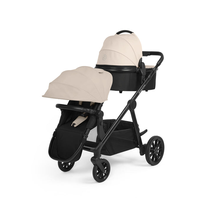 Ickle Bubba Virgo Growing Family 14 Piece Travel System with i-Size Nimbus Car Seat & Spin ISOFIX Base, Stone - image 8