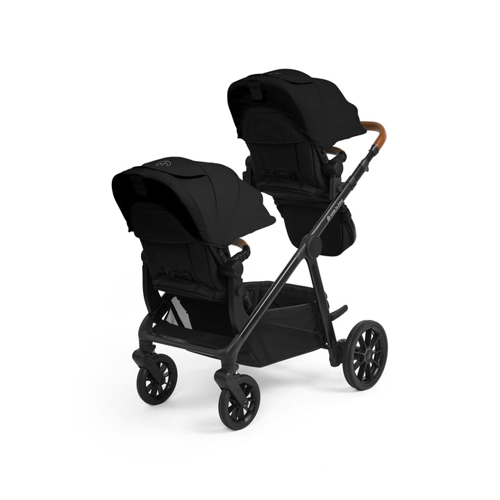 Ickle Bubba Virgo Twin 18 Piece Travel System with i-Size Nimbus Car Seats & Spin ISOFIX Bases,  Black - image 2