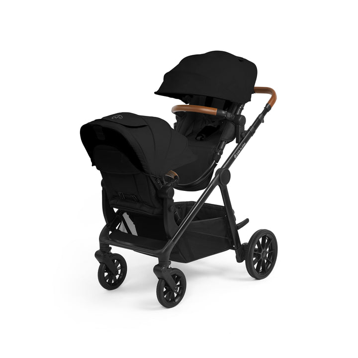 Ickle Bubba Virgo Twin 18 Piece Travel System with i-Size Nimbus Car Seats & Spin ISOFIX Bases,  Black - image 4