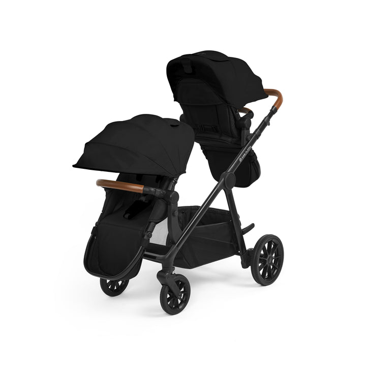 Ickle Bubba Virgo Twin 18 Piece Travel System with i-Size Nimbus Car Seats & Spin ISOFIX Bases,  Black - image 5