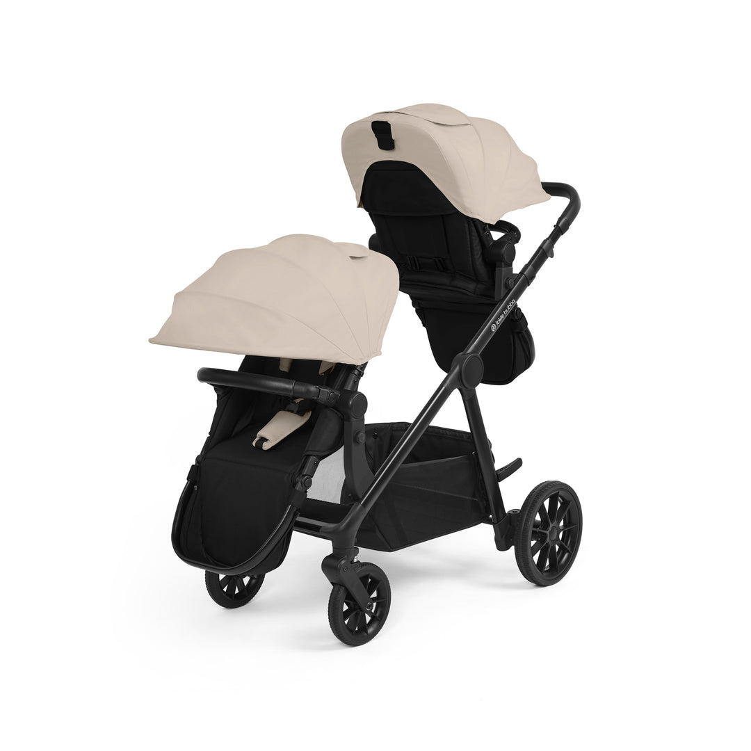 Ickle Bubba Virgo Twin 18 Piece Travel System with i-Size Nimbus Car Seats & Spin ISOFIX Bases -Stone - image 6