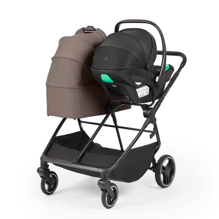 Ickle Bubba Altair Growing Families 13 Piece Travel System with i-Size Nimbus 180 Spin Car Seat & ISOFIX Base, Mink - image 6