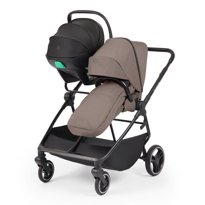 Ickle Bubba Altair Growing Families 13 Piece Travel System with i-Size Nimbus 180 Spin Car Seat & ISOFIX Base, Mink - image 7