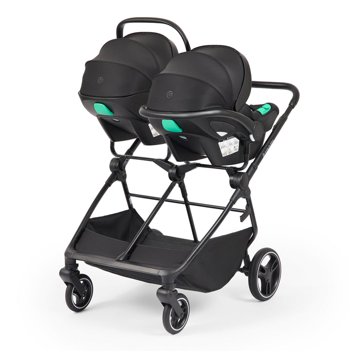 Ickle Bubba Altair Twin 17 Piece Travel System with i-Size Nimbus 180 Spin Car Seats & ISOFIX Bases, Mink - image 6