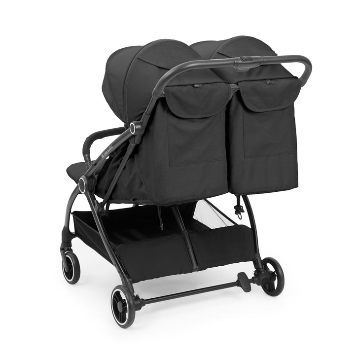 Ickle Bubba Aries Double Autofold Stroller, Graphite Grey - image 5