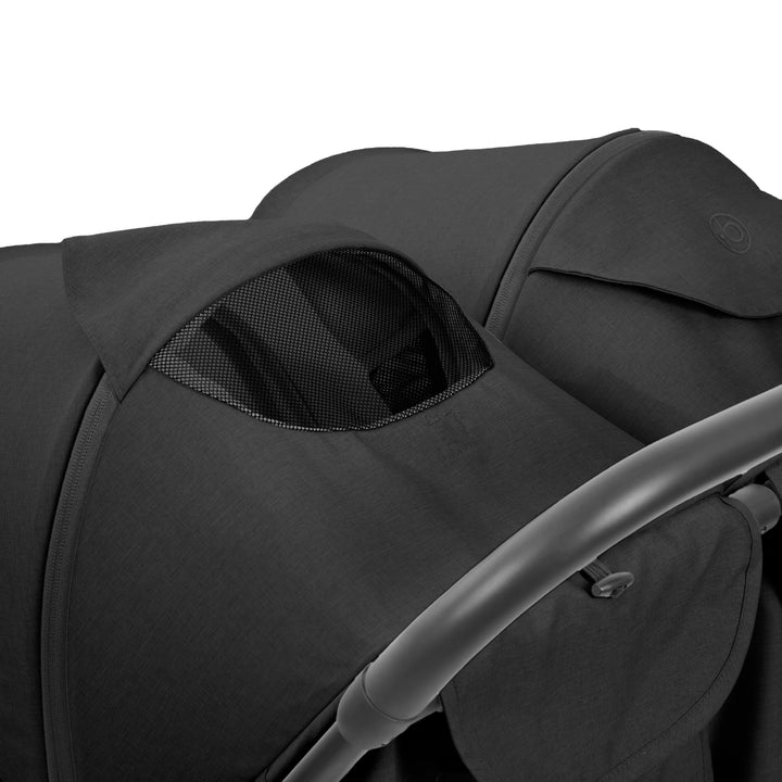 Ickle Bubba Aries Double Autofold Stroller, Graphite Grey - image 8