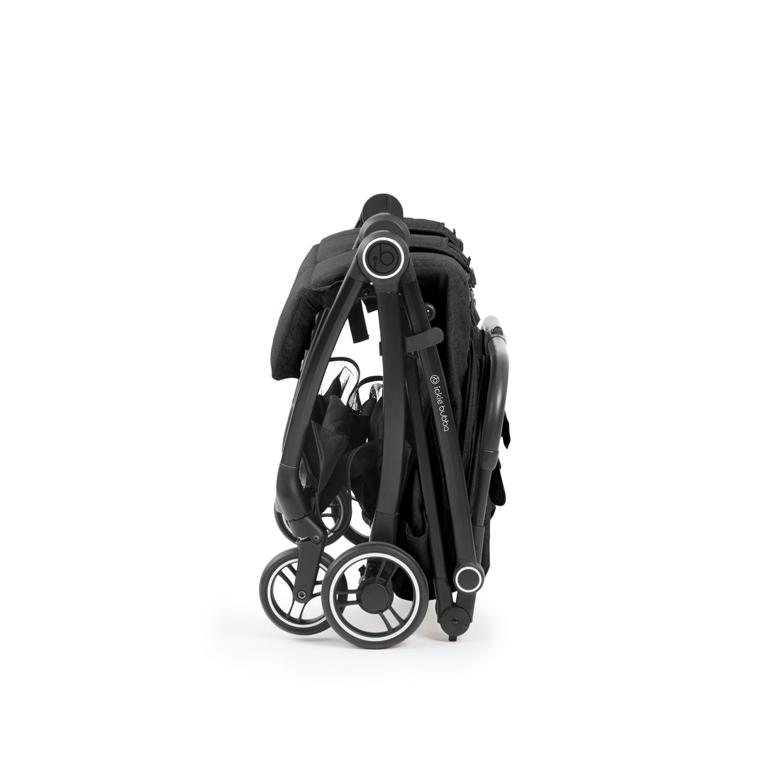 Ickle Bubba Aries Double Autofold Stroller, Graphite Grey - image 11