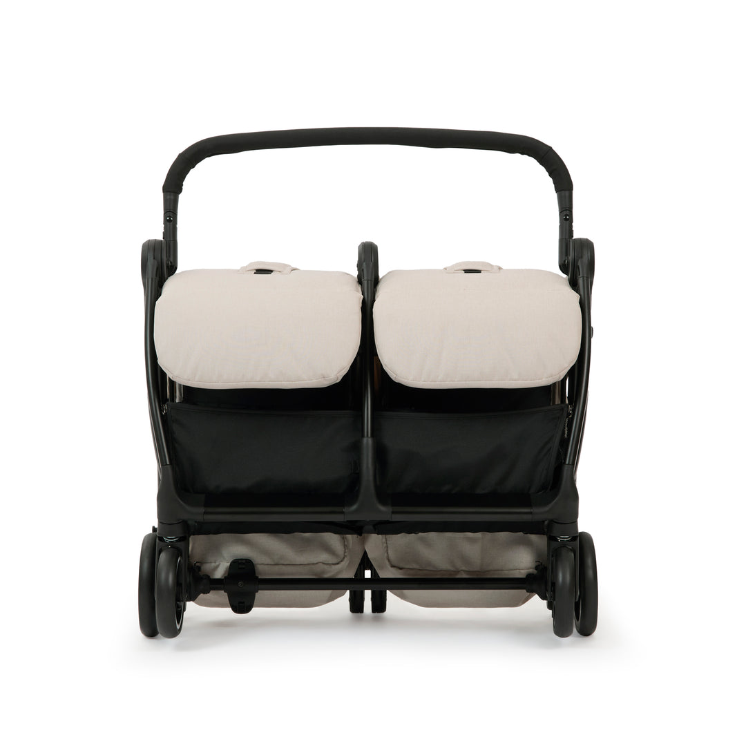Ickle Bubba Aries Double Autofold Stroller, Stone - image 10