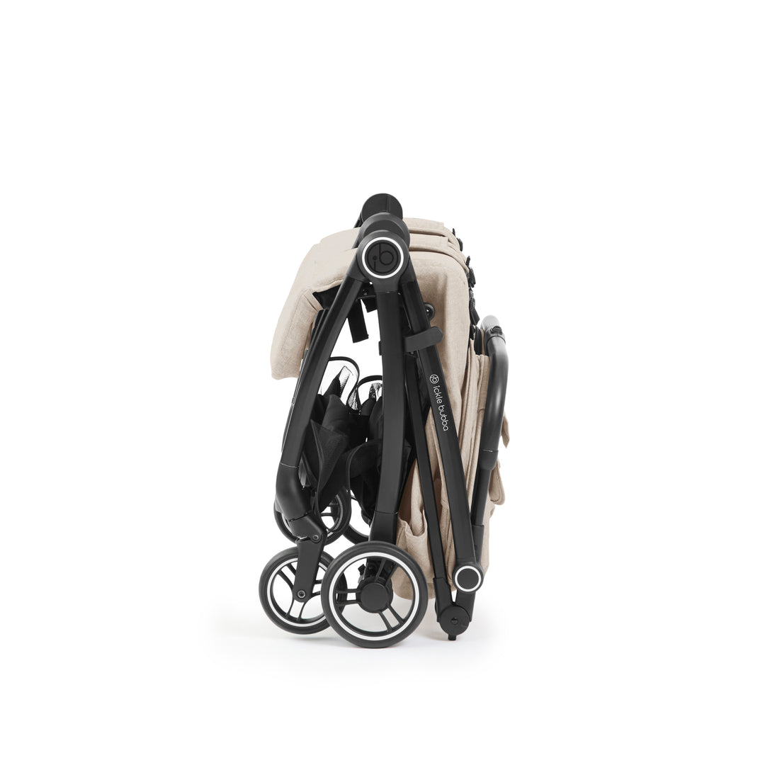Ickle Bubba Aries Double Autofold Stroller, Stone - image 11