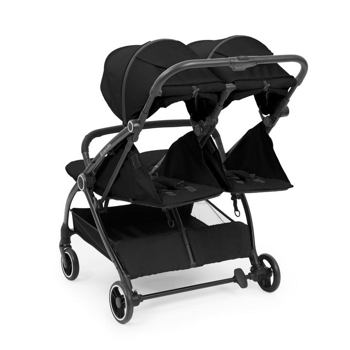 Ickle Bubba Aries Double Max Autofold Stroller, Black - image 8