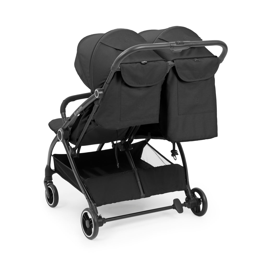 Ickle Bubba Aries Double Max Autofold Stroller, Graphite Grey - image 7