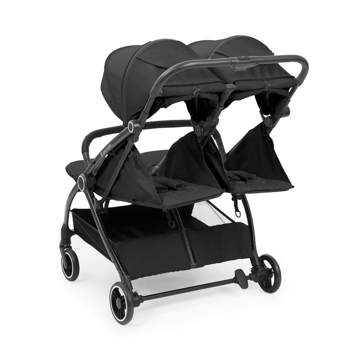 Ickle Bubba Aries Double Max Autofold Stroller, Graphite Grey - image 8