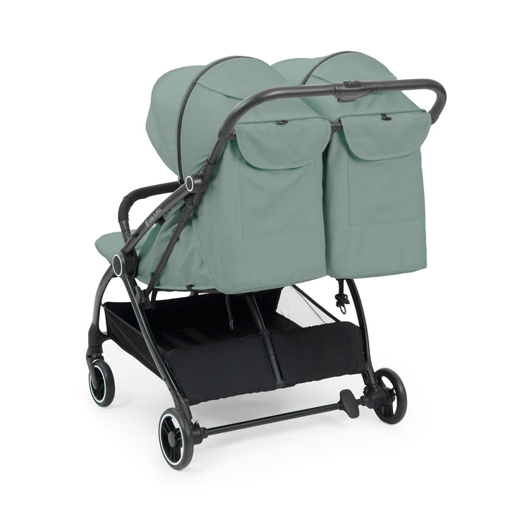 Ickle Bubba Aries Double Max Autofold Stroller, Sage Green - image 6