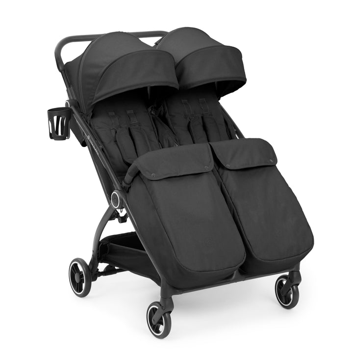 Ickle Bubba Aries Double Prime Autofold Stroller, Graphite Grey - image 3
