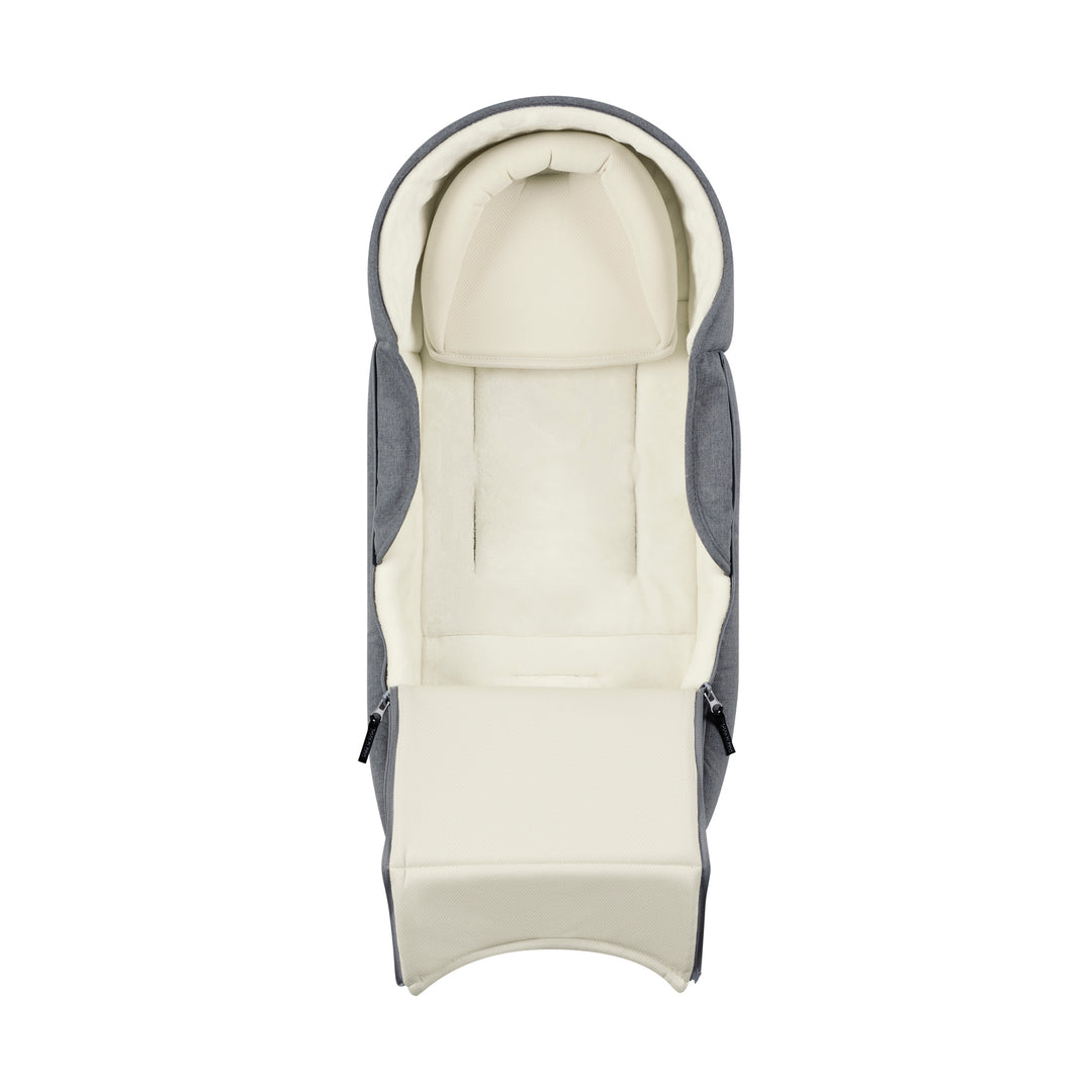 Ickle Bubba Aries Double Prime Autofold Stroller, Graphite Grey - image 12