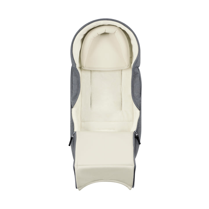 Ickle Bubba Aries Double Prime Autofold Stroller, Graphite Grey - image 12