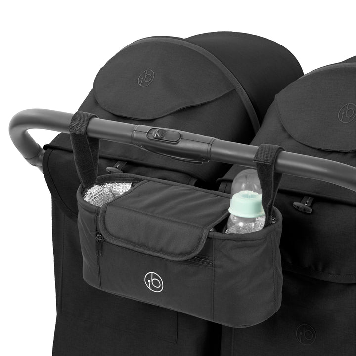 Ickle Bubba Aries Double Prime Autofold Stroller, Graphite Grey - image 16