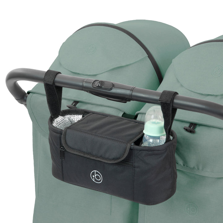 Ickle Bubba Aries Double Prime Autofold Stroller, Sage Green - image 16
