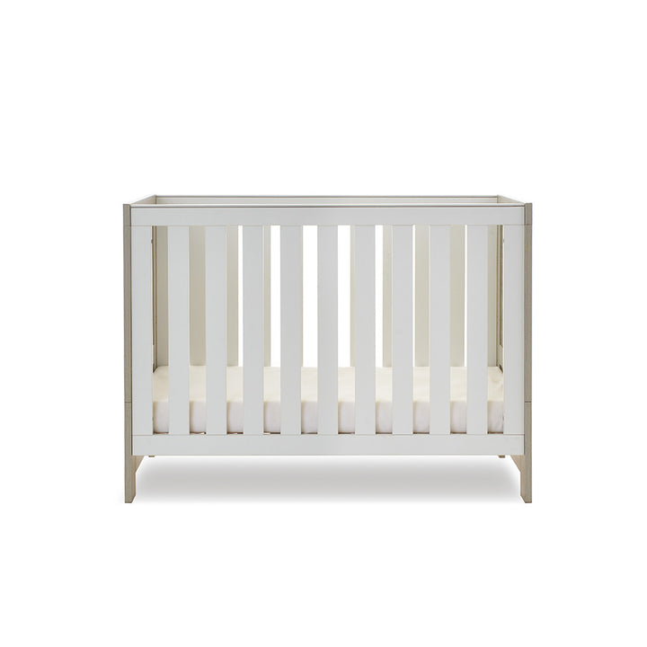 Obaby Nika Mini 2 Piece Room Set - Grey Wash & White