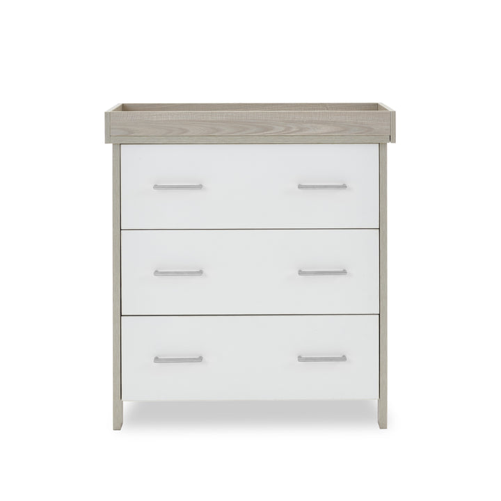 Obaby Nika Mini 2 Piece Room Set - Grey Wash & White