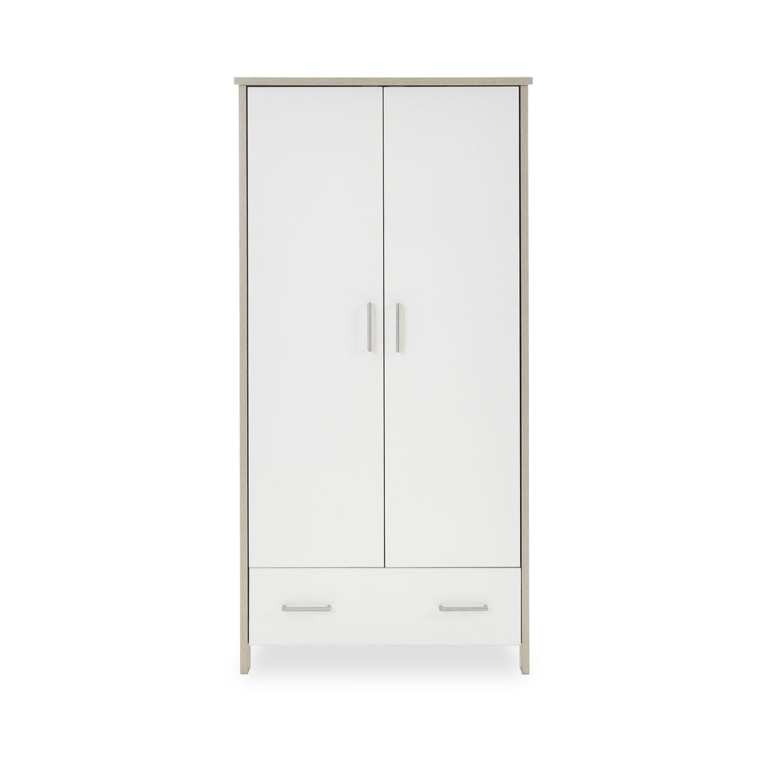 Obaby Nika Mini 3 Piece Room Set & Underdrawer - Grey Wash & White