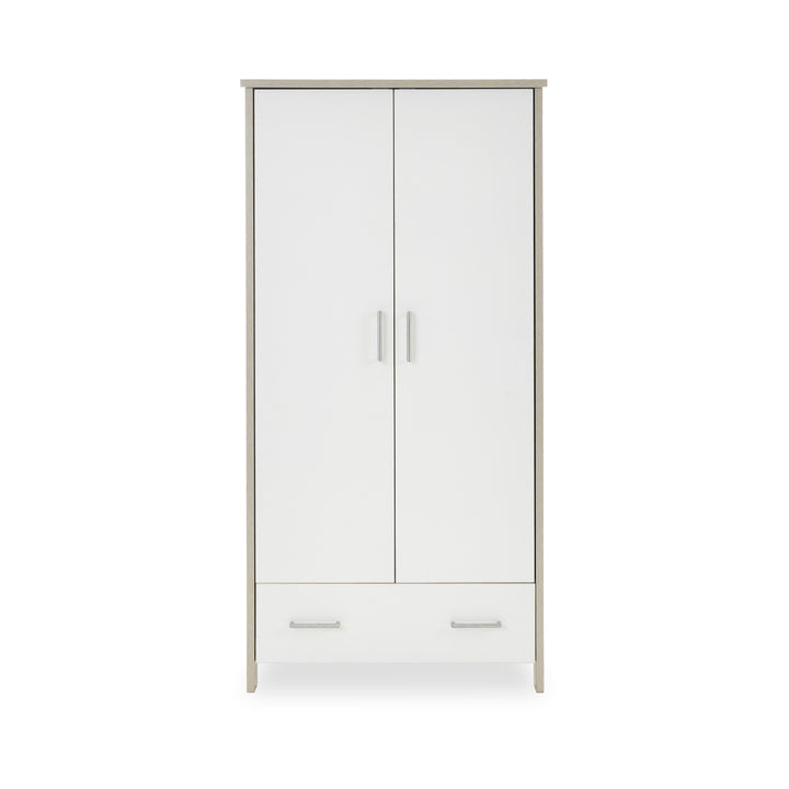 Obaby Nika Mini 3 Piece Room Set & Underdrawer - Grey Wash & White