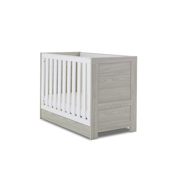 Obaby Nika Mini 3 Piece Room Set - Grey Wash & White