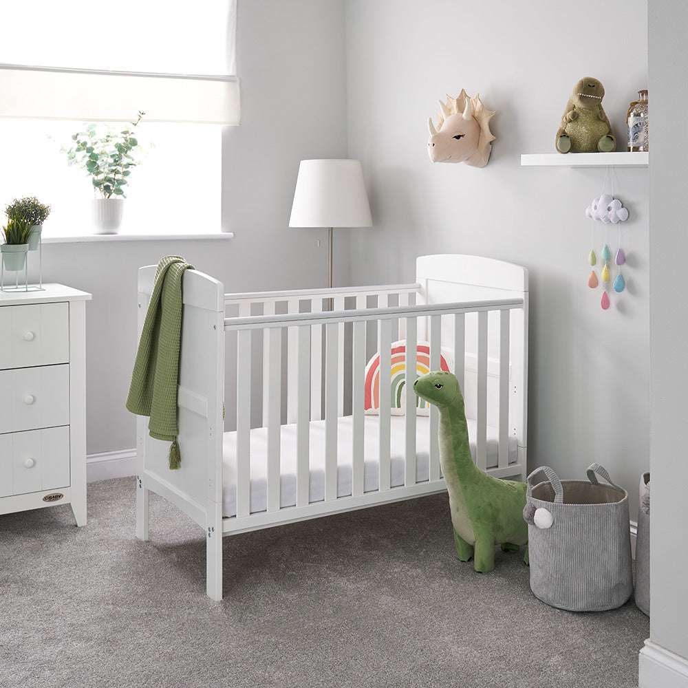 Obaby Grace Mini 2 Piece Room Set, White