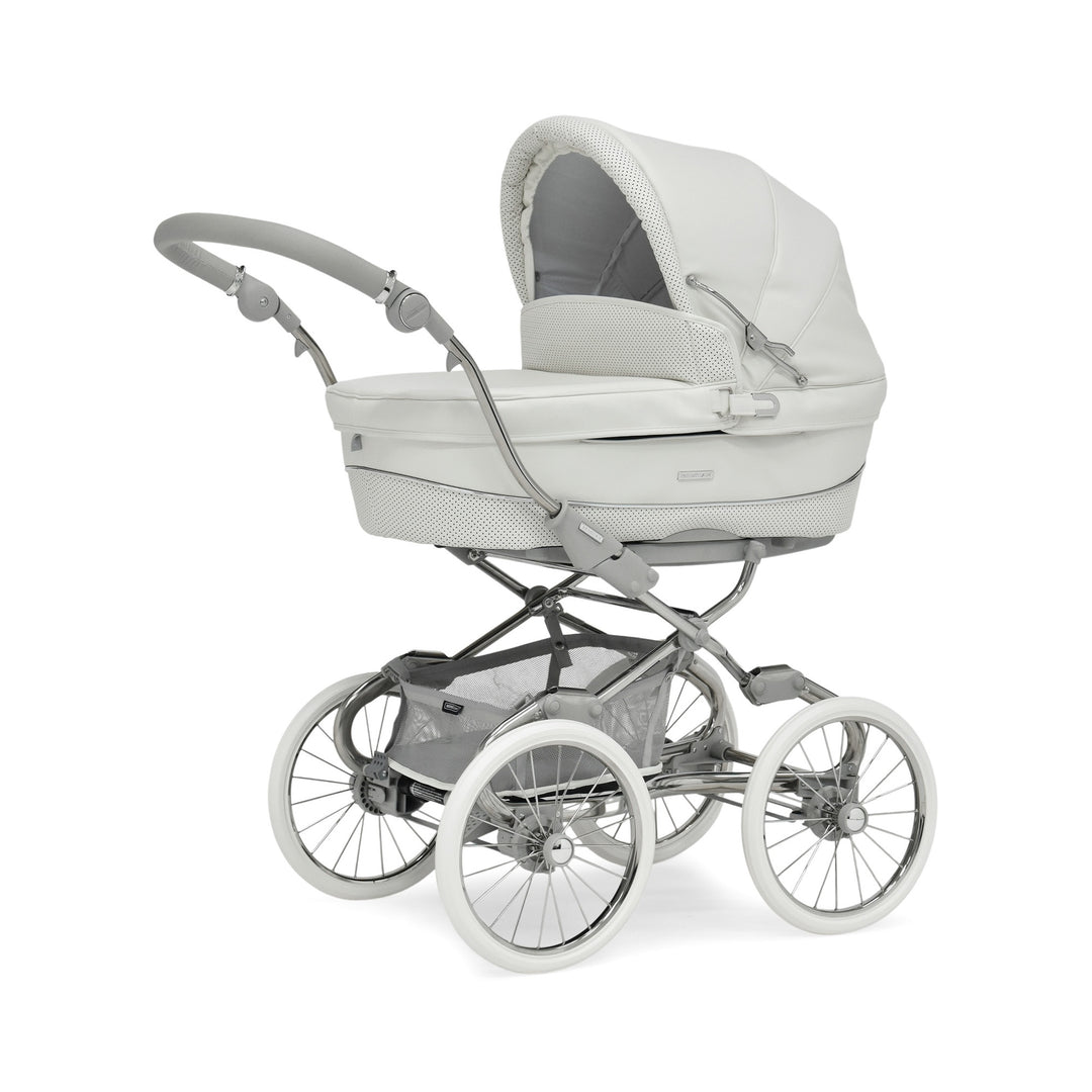 Bebecar Stylo Class+ Solo Pram + Raincover, Porcelaine