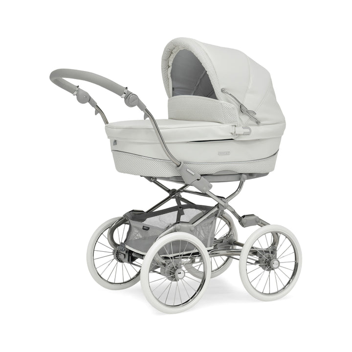 Bebecar Stylo Class+ Solo Pram + Raincover, Porcelaine