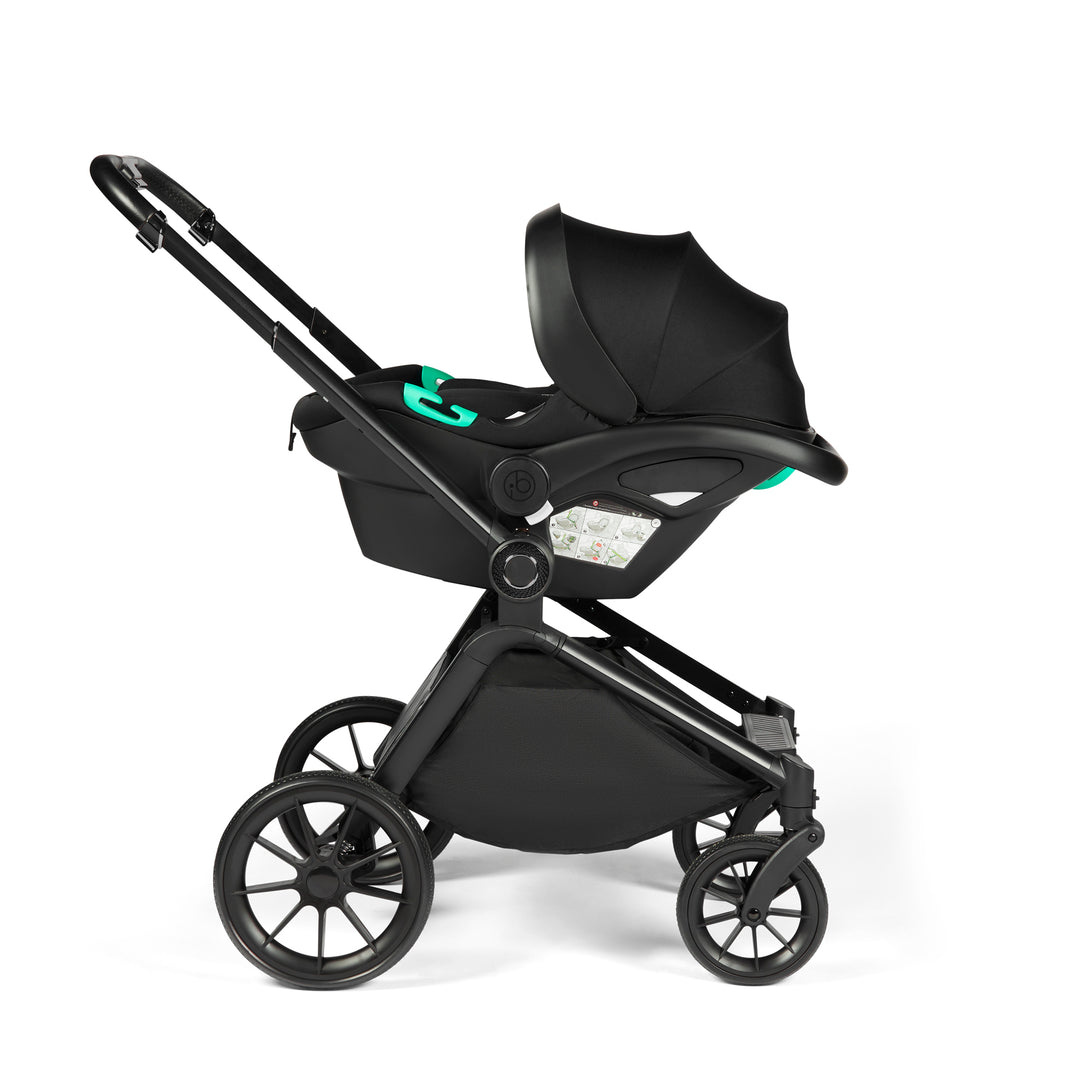 Ickle Bubba Altima All-in-One I-Size Travel System With Isofix Base (Nimbus) and Bubba&Me, All Black - image 12