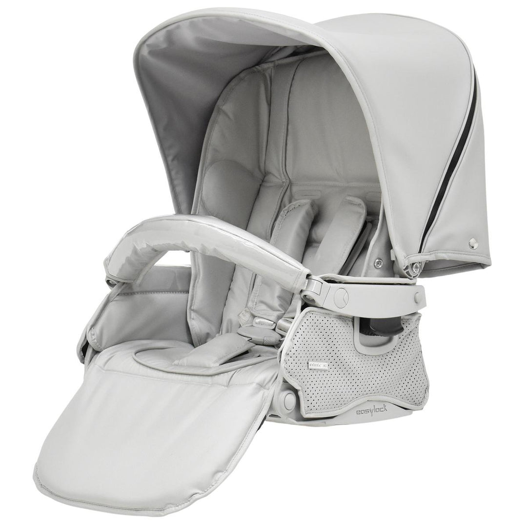 Bebecar Stylo Class+ 2 in 1 Pram + Raincover, FREE Changing Bag, Graphite