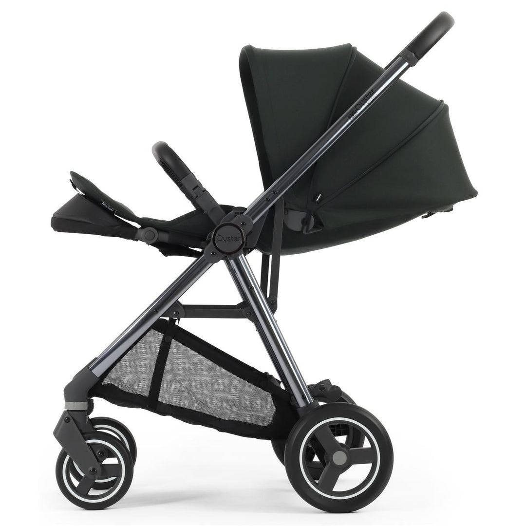 Babystyle Oyster Gravity+ 9 Piece Travel System Package, Black Olive