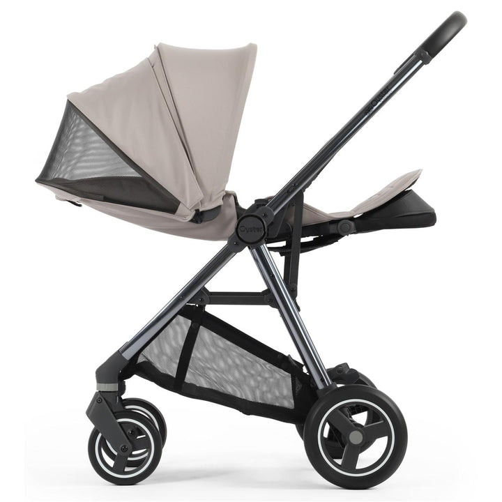 Babystyle Oyster Gravity+ 5 Piece Travel System Package, Stone
