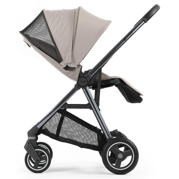 Babystyle Oyster Gravity+ 5 Piece Travel System Package, Stone