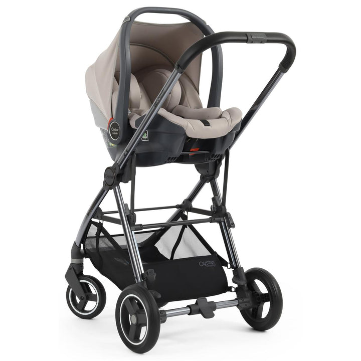 Babystyle Oyster Gravity+ 9 Piece Travel System Package, Stone