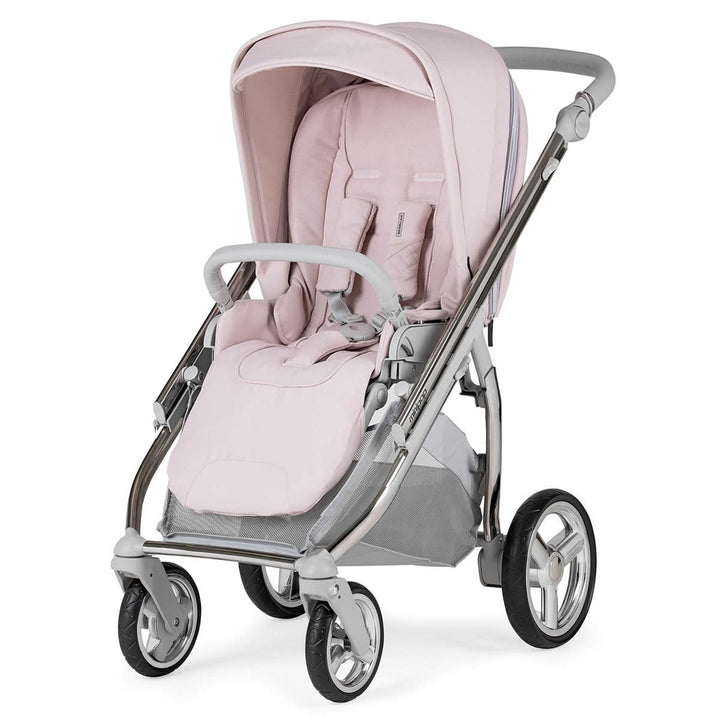 Bebecar Minipop Duo 2 in 1 Pram + Raincover, Pink