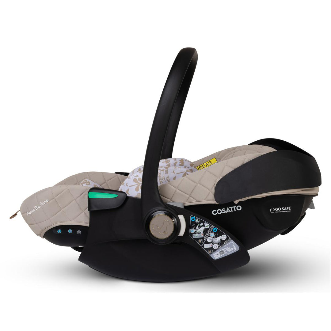 Cosatto Wow 3 Rotate & Recline Cozy Bundle, Whisper