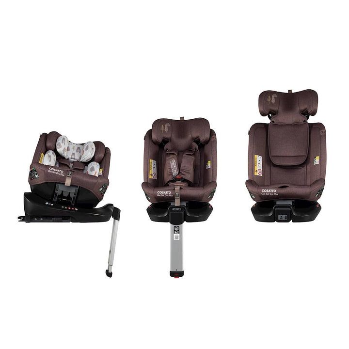 Cosatto Get Set Gro Plus i-Size 360 Car Seat, Bear Hug