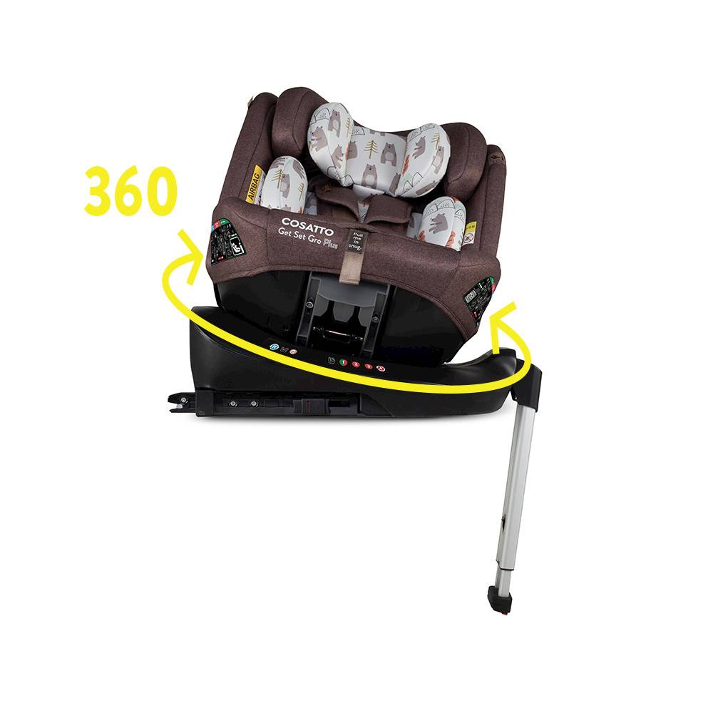 Cosatto Giggle 4 Special Edition All Stage Everything Home and Travel Bundle, Bear Hug