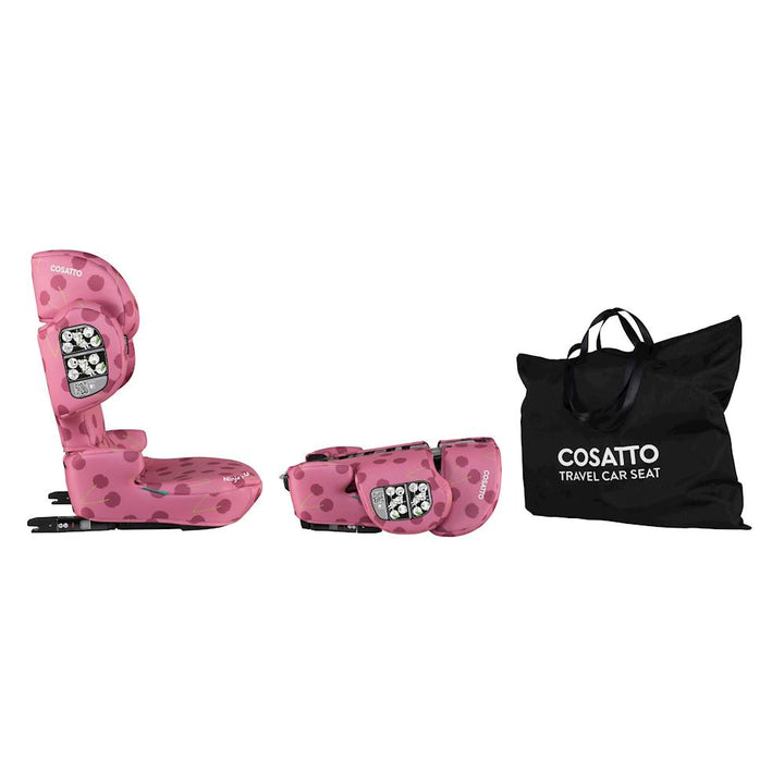 Cosatto Ninja i-Go R129 Travel Car Seat, Cherry Pie